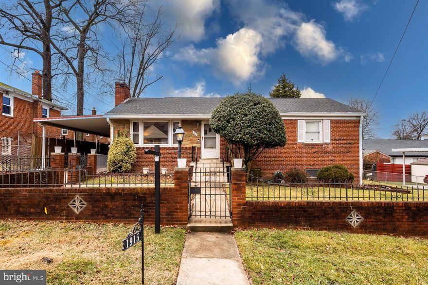 Don't miss out on this hidden gem in the highly sought-after Hillboro community, tucked away in Suitland! This charming home offers both off-street and on-street parking, plus a fabulous fenced-in backyard—perfect for entertaining.

Inside, you'll find a well-maintained estate with endless potential. The fully finished basement includes an additional bedroom, adding extra space and flexibility. Plus, beautiful hardwood floors lie beneath the carpet, just waiting to be uncovered! Roof was replaced in 2018! Inside and outside HVAC replaced in 2020.  Newly renovated basement with new flooring and fresh paint!

Whether you're a first-time homebuyer looking for the perfect start or a savvy investor seeking your next opportunity, this home is full of potential. Don’t wait—schedule your tour today!