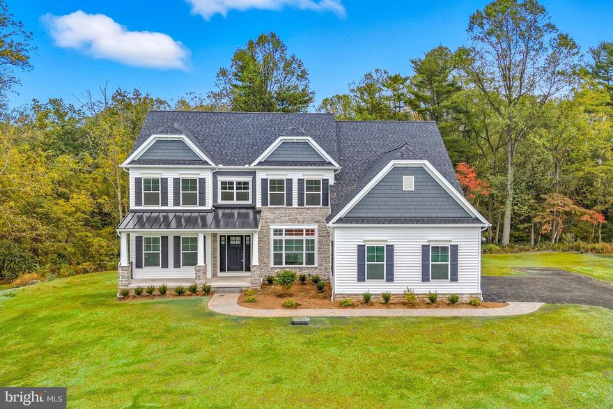 Introducing an exquisite 4-bedroom, 4.5-bath residence with a flex space that could be used as a 5th bedroom in the heart of Kennett Square, offering refined design, modern elegance, and timeless comfort. Set on a professionally landscaped homesite, this Brand-New home features a 3-car attached garage and backs up to .9 acres of preserved open space and mature woodlands, ensuring both beauty and privacy.
Step into the inviting foyer and discover a spacious main level featuring a dining room, private study, and a bright family room ideal for gatherings. The chef’s kitchen is the centerpiece of the home, complete with a large center island, stainless steel appliances, and a generous breakfast area. A convenient mudroom and half bath complete the first floor.
Upstairs, retreat to the luxurious primary suite, a true sanctuary featuring a spa-inspired bath with soaking tub, walk-in shower, and dual vanities. The princess suite offers a private ensuite bath, while two additional bedrooms are generously sized and share a beautifully appointed hall bath.
The finished lower level expands the home’s living space, offering a large recreation room, full bath, mechanicals room, and ample storage—perfect for entertaining or unwinding.
Enjoy peace and privacy with the property’s open space and wooded views while being close by scenic walking trails. This exceptional home blends modern comfort, natural surroundings, and top-rated Unionville-Chadds Ford schools—truly a perfect place to call home!