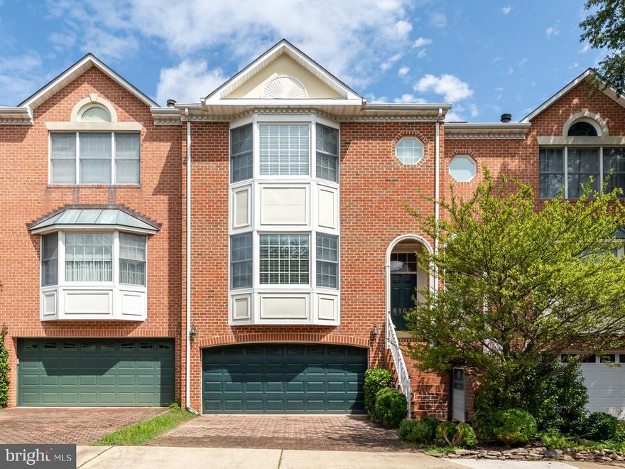 Spectacular 3BR townhouse in the heart of Tyson's Corner, in sought after Colonies of Madrillon.  Walking distance to Metro, shopping and restaurants.  Hardwood floors on main level, spiral staircase, gourmet kitchen with center island, granite, upgraded SS appliances, pantry and eat-in area. Master has vaulted ceilings. Finished basement with cozy wood burning fireplace. Large deck backing to trees.  Patio opens to fenced yard.  Oversize 2-car garage with ample storage.