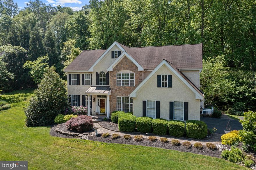 Welcome to 139 Watson Mill Road. Truly move-in ready home in bucolic Chester County.  Only available due to relocating Sellers. This home shows like a model. The current owners have put their touches on every floor! As you enter the Foyer, there is extensive custom crown and frame molding with updated wrought-iron railings and gleaming hardwood floors.  To the right is a private office with beautifully  built-in shelves.  Formal living room flanks the left of the foyer and is open to the Formal Dining Room.   Newly remodeled kitchen will impress the most discerning chef!  Gorgeous tall white cabinets, granite, white backsplash, wine rack and coffee area and a new pantry.  Cozy family room is warm and inviting with gas fireplace and open views of the Kitchen.   The primary bedroom has an updated bath with soaking tub , separate large shower and extensive cabinetry.  The 3 additional bedrooms share a luxurious redone bathroom.  Each of the closets have organizers.  The finished lower level has a walk-out and wet bar.  This could be converted easily into an in-law suite. The laundry has its own room.  The carpet in the lower level has been replaced. Laundry currently in basement, hookups available next to kitchen on main level.  Garage has been finished with an epoxy floor and shelving system. The extensive multi-tiered deck and patio are constructed with maintenance free materials. Lots of areas to entertain in!  Numerous recent updates provided in attached documents.