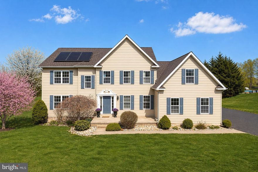 This beautifully maintained 5-bedroom, 3 full-bath home sits on over an acre, offering space, privacy, and smart cost efficiency in today’s rising utility environment.
Located in the highly desirable Owen J. Roberts School District, this home features a brand new roof (2026), new heating system, and a low-maintenance solar energy system designed to help offset increasingly expensive electric costs. With PECO rates averaging close to 20 cents per kWh and trending upward, the solar system provides a more predictable monthly energy expense—all without any maintenance or repair responsibility, as the system is leased through Tesla.
Inside, the dramatic two-story family room showcases a stunning floor-to-ceiling stone fireplace, creating a warm and inviting focal point. The updated kitchen (2026) offers new luxury vinyl plank flooring, quartz countertops, energy-efficient appliances, a center island with seating, and a bright window-lined bump-out—ideal for everyday living and entertaining.
Brand-new carpet enhances additional living spaces, while hardwood flooring and ceiling fans flow throughout much of the home. The spacious upper-level primary suite provides a private retreat with a walk-in closet and en-suite bath featuring a double vanity. A hall bath with dual sinks adds convenience for additional bedrooms.
The main level includes a bedroom and full bath—perfect for guests or multi-generational living—as well as a convenient laundry area.  Additional highlights include a 3-car garage and an unfinished walkout basement offering endless potential for customization.
For added peace of mind, the home has been pre-inspected, with the report available for review upon request.
A rare opportunity to own a thoughtfully updated home that combines modern efficiency, major system upgrades, and long-term cost control—schedule your private tour today.