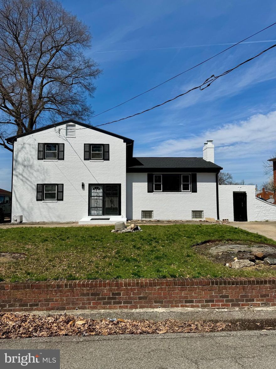 Beautifully fully remodeled home featuring 5 bedrooms and 4 full bathrooms with high-grade luxury vinyl flooring throughout. Solid brick exterior on all sides with fresh new exterior paint and brand new Roof offers timeless appeal and durability. 
The modern kitchen is equipped with quartz countertops and all stainless steel appliances, while the bathrooms showcase floor-to-ceiling porcelain tile for a sleek, upscale finish.
Ideally located less than 15 minutes from Washington, DC, 10 minutes from National Harbor, and 2 minutes from Andrews Air Force Base. Surrounded by new development, including nearby restaurants and cafés, adding convenience and future value.
Move-in ready with premium finishes and an exceptional location.