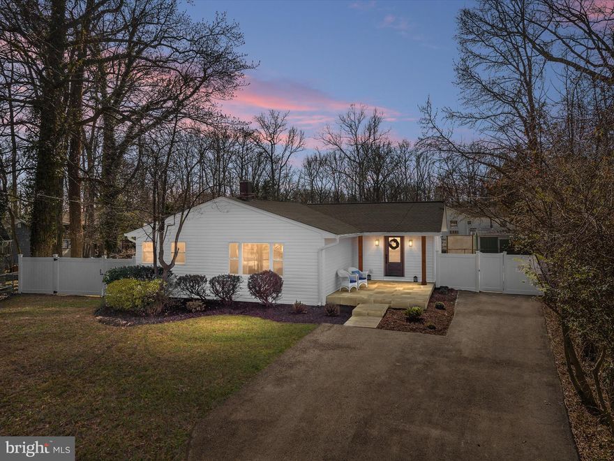Welcome to this stunning home in South River Heights! The hardwood floors create an elegant ambiance throughout, complemented by a brand-new kitchen boasting top-notch appliances, soft-close cabinets, and a spacious 6-person island with a Quartz countertop. The architectural 30-year shingle GAF roof ensures lasting durability, while new windows and doors invite abundant natural light. A new four-car driveway, a vast blue stone front porch, and a patio at the back provide ample outdoor space. With new siding, a new HVAC system, and a brand-new hot water heater, this home offers modern comfort and efficiency.  The expansive open layout is perfect for gatherings, and the fenced-in yard adds privacy. A large 10x16 shed with built in work bench and loft for extra storage.  Located in the South River Heights community, enjoy access to a pier, boat slips, picnic areas, and a boat ramp. This home is truly a dream for those who love life on the water.