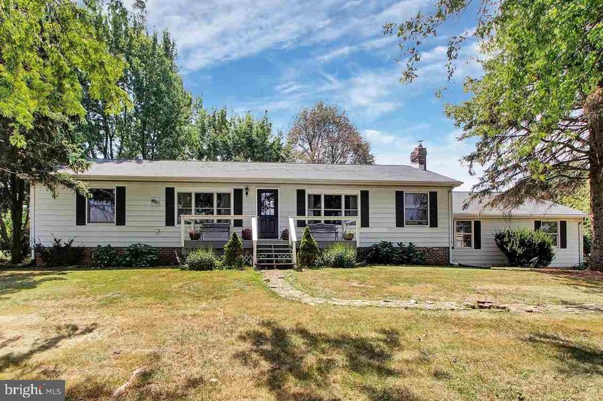 Renovated rancher w/country side private acreage, new bedroom carpets, upgraded kitchen cabinets, new windows, roof 2013, large 28x28 garage w/separate heat system, pellet stove in living room and wood stove in lower level family room, stainless steel appliances and granite counter tops in kitchen, lower level w/bathroom and laundry. Heat cost reflects use of pellet stove.