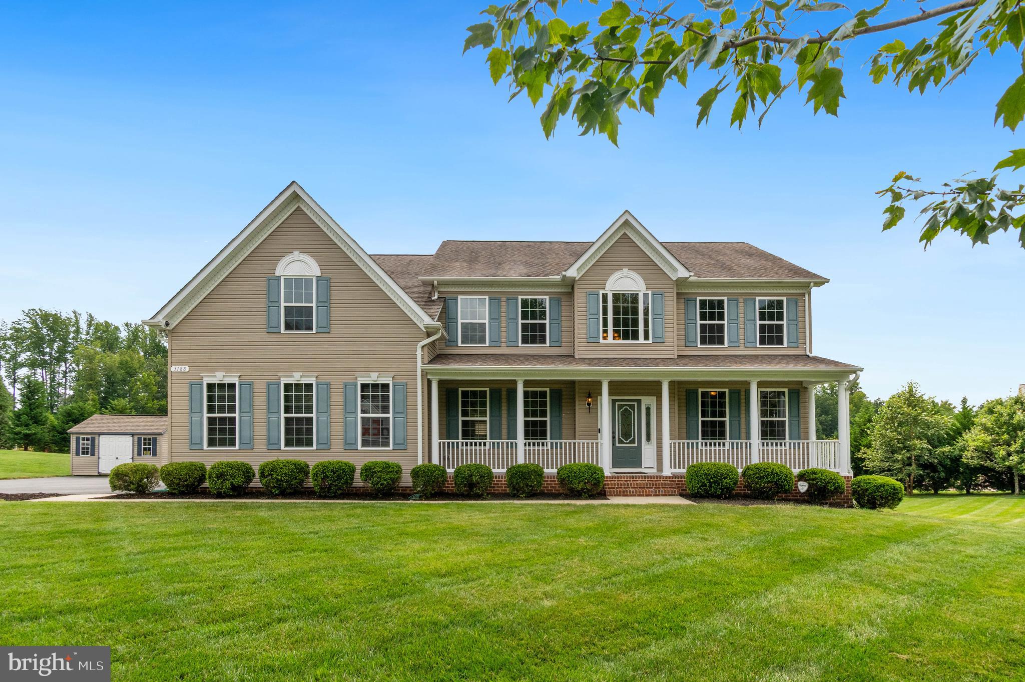 GORGEOUS Colonial in The Farms at Hunting Creek! This home, uniquely positioned at the back of this sought-after Community, boasts one of the largest lots—almost 2 acres! The expansive backyard, perfect for fun backyard festivities, offers a rare level of privacy. The home, a testament to meticulous maintenance and care, is now ready for its next family to create great memories.
Step into the welcoming, open floor plan of this spacious home, with soaring ceilings, gleaming hardwood flooring, and two separate stairways. The modern amenities in the Eat-In Gourmet Kitchen, including Granite Countertops and an Island, stainless steel appliances, and a double oven, are sure to impress. There's plenty of counter space for cooking and baking, as well as a spacious pantry. Enjoy your morning coffee in the Sunroom and your evenings in the cozy Great Room, which features a fantastic fireplace with a stone accent from floor to ceiling. The main level also features a bonus room, currently used as an Office, which could be converted into an additional Bedroom down the road, if needed.
The upper level features a Primary Suite with an en-suite bath, including a walk-in shower, a soaking tub, and a spacious walk-in closet. Additionally, there are three additional Bedrooms and two Full Bathrooms. The upper level overlooks the Great Room- stunning! All Bedrooms are freshly painted, and the carpets have been recently shampooed.
The Basement is fully finished with upgrades galore! This Basement is a complete WOW factor! It consists of a 5th Bedroom, 5th Full Bath, Media Room, Recreation Area, and Wet Bar with/ an accent wall and mini fridge. All basement furniture and recreational equipment is negotiable.
Did I mention Blue Ribbon Schools? The Community has a community pond for kayaking, ball fields, a playground, and a community pavilion.
The home's location is conveniently within 36 miles to Joint Base Andrews, 38 miles to Patuxent River, and within an hour or less drive time to Annapolis, and DC. Also, enjoy all the local festivities that the county and towns of North Beach and Chesapeake Beach have to offer, which are just minutes away.
Please note that professional photos are on their way, and we look forward to sharing them with you!
