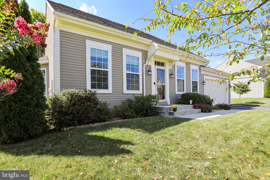 One level living in sought after Hammonds Mill on the North side of Berkeley County easy commute to Maryland or Virginia on I81. Lots of space in this beautiful contemporary rancher.  There are three full baths and up to five bedrooms, three including the primary are located on the main level.  The primary bedroom features two! walk-in closets, so nice!!  There is a formal dining room in addition to a breakfast nook in the gourmet kitchen with center island, granite counter tops, and stainless steel appliances.  The bright and open floor plan make the kitchen and living areas seamless.  There is a beautiful back deck off the living room for relaxation or entertainment.  Lower level has another full bath, large recreation room, plus two additional potential bedrooms or could be home office, craft room, media room.  Lots of storage space and an additional area could be finished for even more living space!  Home has a two car garage that is insulated, finished and floor has been epoxy sealed.  This home is situated on a cul-de-sac.