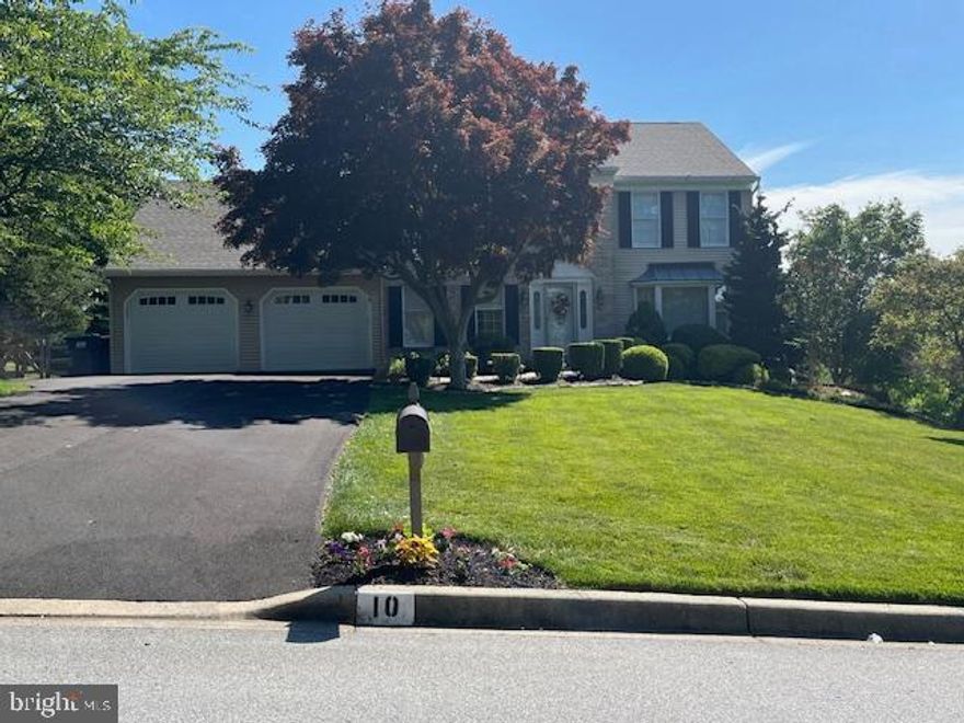 Welcome to this delightful 2 story colonial house nestled in the serene Pike Creek area of Delaware.  This 4 BR, 2 Bath, 2  powder rm home has been nicely updated with high efficiency gas HVAC, remodeled kitchen with granite counter and island, gas stove, tile floor and Anderson Slider to new 2 level Timber Tech deck, sunken family room with 4 large arched windows, gas fireplace and TV with Bose speakers, remodeled primary bath with large tile shower, skylight, heated floor, 1st floor office/den. Additional 500 sq ft in the finished basement with Theater room (5 leather recliners, 3-person sofa and “85 TV with Bose speakers) plus 20X15 Bonus Rm and unfinished area with lot of storage shelves and OSE.  Also, it features Anderson Windows and inground sprinkler system.  Lovely backyard, ideal for outdoor gatherings on the new deck, gardening or simply enjoying the peaceful surroundings!  Don’t miss out on making this charming home yours!