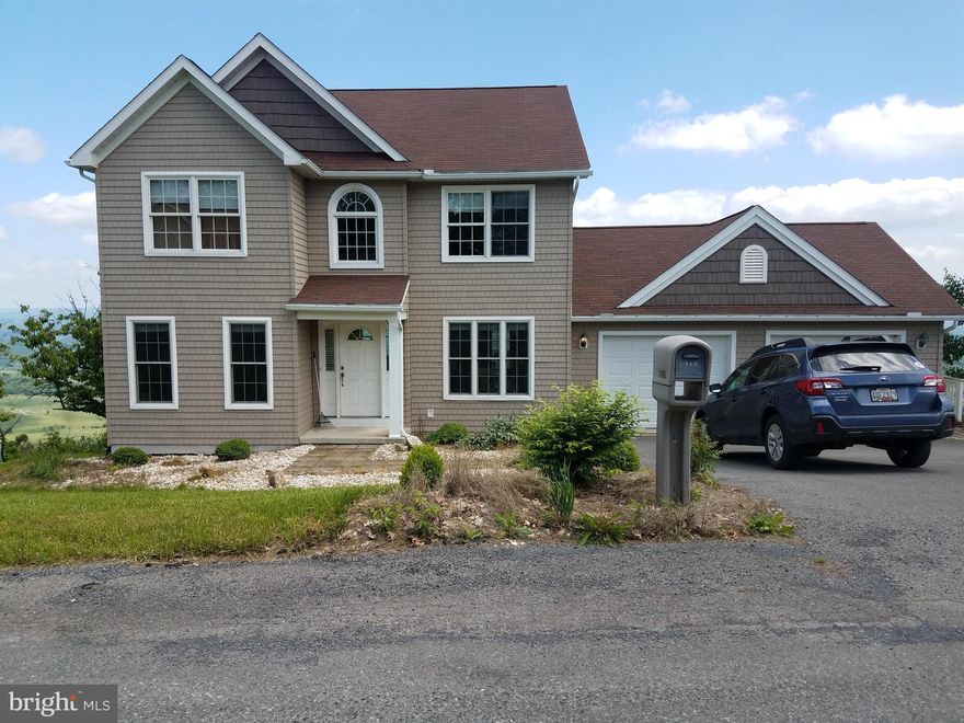 What a view!! Home is only 12 years old and features a family room with large windows offering a magnificent view or relax on your large rear deck to take in the views. Sitting room/iving room/den has french doors. 2 car attahced garage in Frankfort High School District. All apppliances convey including washer and dryer. Level area for kids to play with swingset that stays.