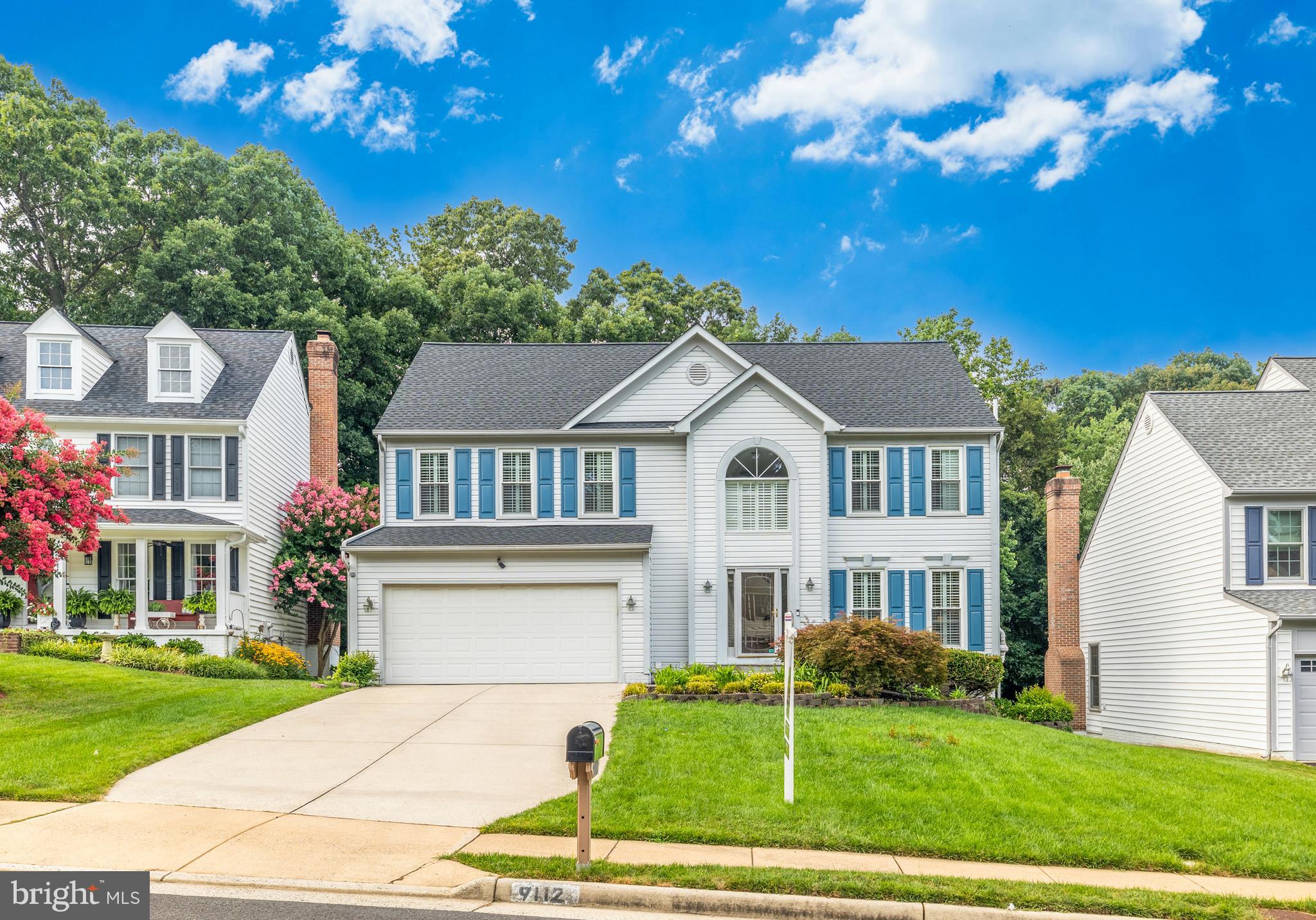 Welcome to this beautifully updated colonial nestled on a quiet cul-de-sac in the desirable Crosspointe community of Fairfax Station. Boasting over 3,000 square feet across three finished levels, this 5-bedroom, 3.5-bath home offers comfort, style, and functionality in a prime location.
Enjoy peace of mind with major updates including a new roof, new fence, new chimney, windows and so much more. Step outside from the gourmet kitchen through French doors onto a spacious Trex deck (26' x 14'), perfect for outdoor dining and entertaining, with stairs leading to the private, level backyard. Below, a large flagstone patio offers additional space to relax or host gatherings—backing to a serene common area for added privacy.
The expansive primary suite features double-door entry, vaulted ceilings, and plantation shutters on three oversized windows. Enjoy a spa-like bath with granite-topped double vanity, make-up area, Jacuzzi soaking tub with jets, separate shower, and two walk-in closets.
Convenient main-level laundry room with built-in cabinetry.
The lower level includes a spacious recreation room with a full bath—ideal for guests or multigenerational living.
This turn-key home combines timeless charm with thoughtful upgrades throughout. Located in a well-established neighborhood with top-rated schools, walking trails, pools, and commuter routes nearby—this is a home you won’t want to miss!