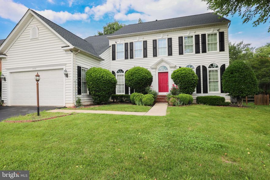 NV Remington Model in Sought-After Rivercrest!      Welcome to this nicely appointed home featuring elegant crown moldings, gleaming granite countertops, and custom painting throughout. Enjoy the grandeur of a two-story foyer and a soaring two-story stone fireplace that anchors the open-concept main level. A spacious bedroom and full bath on the main floor offer flexibility for guests or multi-generational living.

Upstairs, the luxurious master suite boasts a tray ceiling and a serene ambiance, perfect for unwinding. The fully finished 1,400 sq ft walk-up basement includes a private bedroom, den, full bath, and a functional wet bar/kitchenette—ideal for entertaining or as an in-law suite.

Step outside to a private backyard oasis featuring tasteful hardscaping, perfect for family gatherings and outdoor enjoyment.

This home offers a perfect blend of elegance, comfort, and functionality—don’t miss your chance to make it yours!