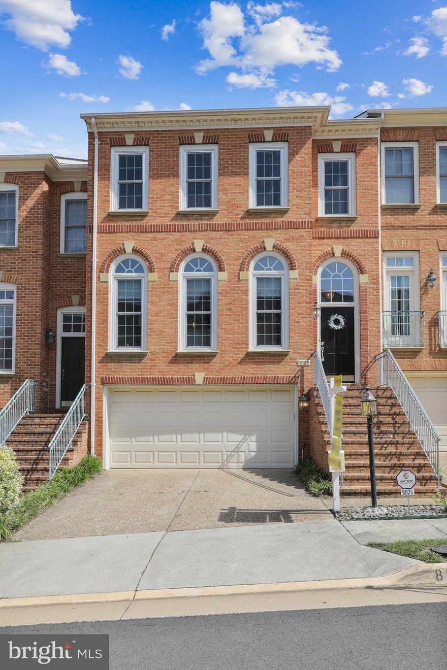 STUNNING 3 BR TOWNHOUSE; VERY CLEAN; VERY DESIRABLE; IDEAL LOCATION  CLOSE TO TYSON'S MALL & METRO. QUIET NEIGHBORHOOD AND PRIVATE DECK. 2 CAR GARAGE WITH STORAGE. Have you been dreaming of an updated spacious 2 car garage home in a private enclave in the heart of Tyson's ?? Well, HERE IT IS !! 3 Bedrooms & 3 Full and one 1/2 baths. Fresh neutral paint throughout, Refinished hardwood floor on the main level, Nice view from the newly stained deck , new dishwasher & newer double ovens. Elegant entrance with high ceilings & a step up to the dining room. The gourmet kitchen features white cabinetry, granite countertops & a breakfast area in a nook looking out to the deck. Convenient family room adjacent to the kitchen with the flexibility to be converted to a home office or a children's playroom. Spacious MBR Suite, All bedrooms have vaulted ceilings. On the lower level, you have another large family or recreation room to relax with a gas fireplace & exit to the backyard. There are also built-in bookshelves to display your favorite memories & books. This is a special neighborhood with easy access to all major commuter routes, Tysons, The Boro, and The Mosaic District where entertainment abounds as well as a relaxing retreat to call HOME!