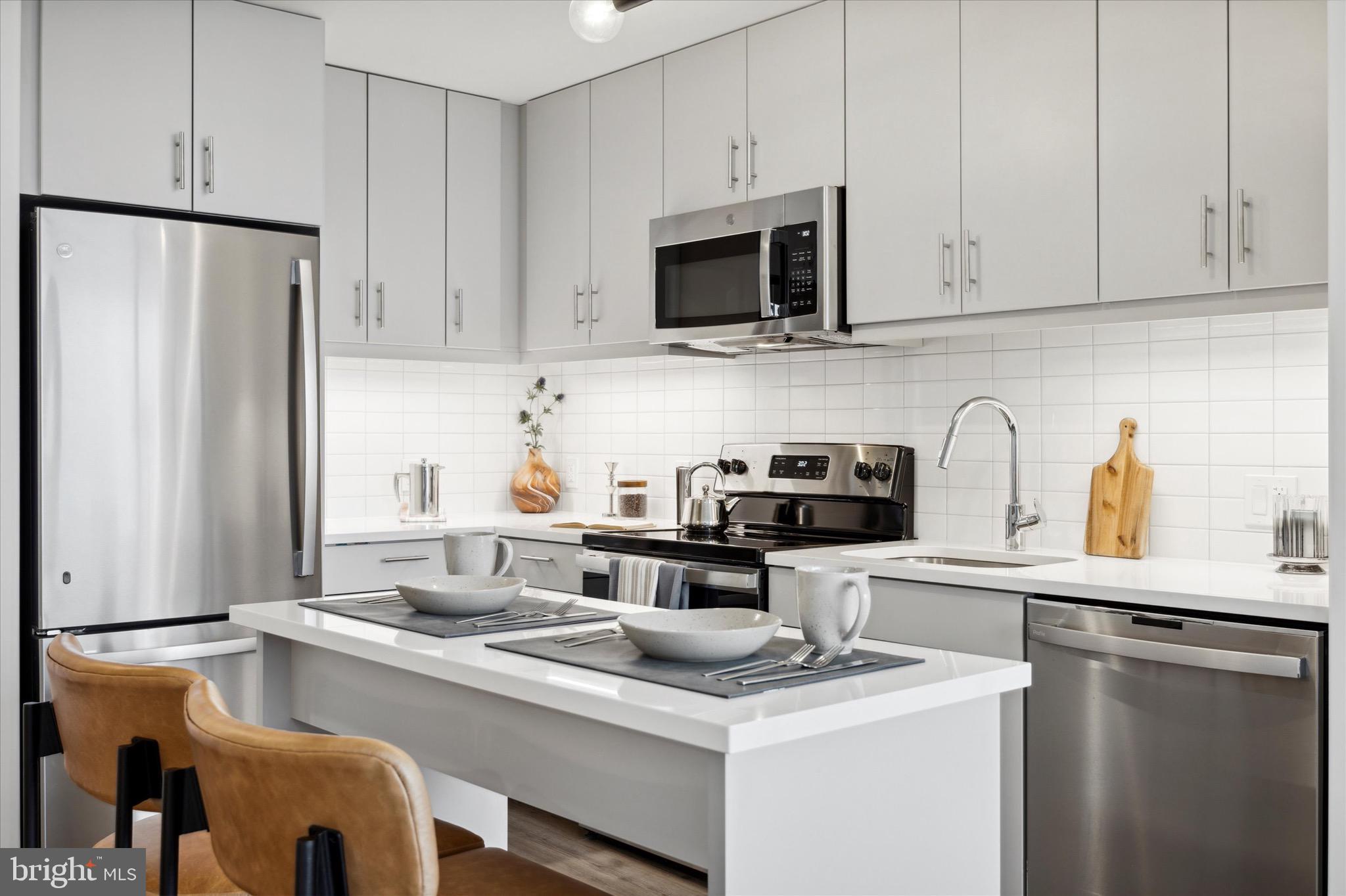 Now offering 2 months free on a 15+ month lease a 3rd month free if you apply within 48 hours of your initial tour!! Only a $500 security deposit with approved background check and all amenities are now included in the rent price, no additional fee! Marketed rent includes 3 months free on a 15 month lease - base rent is $2248.00
Welcome home to The Carson, Northern Liberties newest luxury apartment building offering a range of brand-new studio, one-bedroom, and two-bedroom apartment homes, each with a variety of layout options to choose from. The apartments are designed to let in an abundance of natural light, thanks to tall windows that flood the space with sunlight.
Inside, modern, open floor plan concepts are enhanced by upscale appliances, finishes, and wood plank flooring throughout, creating a warm and welcoming atmosphere. The kitchens have Stainless steel appliances and quartz countertops with soft close cabinetryIn addition, with twelve stories and two roof decks, residents at The Carson will enjoy stellar, breathtaking views of all of Philadelphia and the Delaware River. Amenities include ONSITE PARKING (for additional fee and on a short wait list) a fitness center, rooftop pool, large dog park, grilling stations and outdoor TVs, gaming and work lounging areas, 24 hour concierge and so much more.