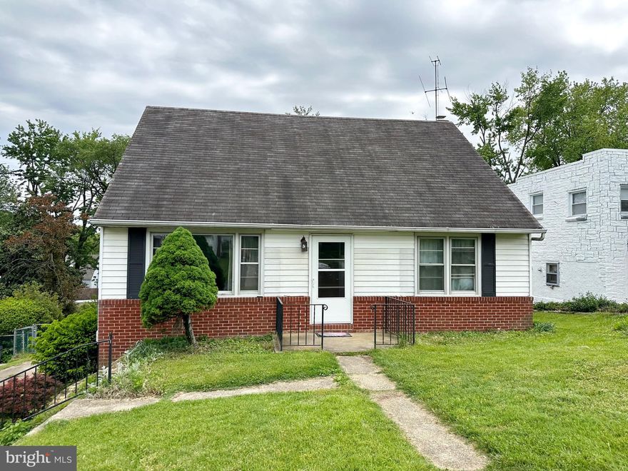 More photos & info to come!  Charming 4 bedroom 2 full and 1 half bath cape cod in Rosedale Farms.  The main level offers wood floors, the eat in kitchen with access to the enclosed porch overlooking the fenced rear yard; 2 spacious bedrooms and a full bath.  The upper level has an additional 2 bedrooms with lots of storage and the second full bath.  The basement has a walk out level entrance,  washer and dryer, half bath and is  unfinished and waiting for your personal touches.  This great property has a long off the street driveway and a large private rear yard!