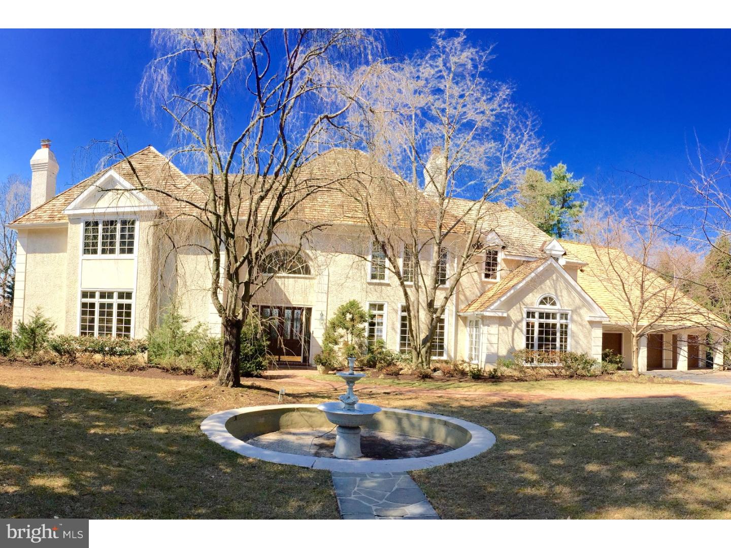 Look at this Value! Incredible price per sq. ft. Expansive, exquisitely detailed French Colonial, on Villanova's secluded Northside. Exceptional master bedroom suite with his and hers walk-in closets and sitting/dressing room. Master bath includes whirlpool tub and separate multi head shower and his and hers WC. Elegant formal dinning room and living room with professional artistic ascents. Lower level media/entertainment room with full bar opens to the large Roman pool. Executive office with built-in cabinetry and wet-bar. Exercise/pool changing room with full bath. Eat-in Kitchen has all new appliances, granite island, and tastefully finished cabinetry and hardwood floors. Main floor in-law suite. Three car heated garage, and beautiful grounds and landscaping. Lower Merion Schools. Quick access to the Main-Line and Philadelphia. Seller is Licensed PA Realtor. Please contact agent with any questions. Motivated Seller!!!
