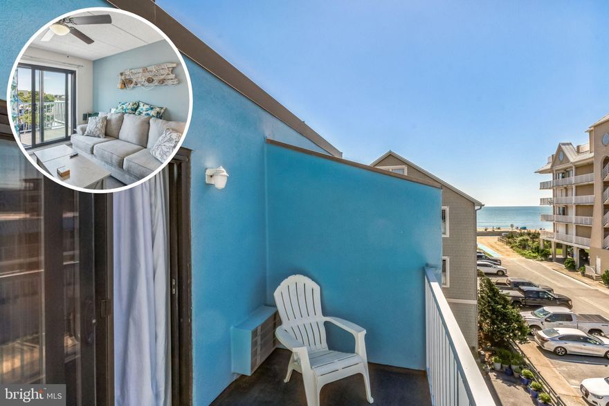 Welcome to Beach Haven! Located in Midtown Ocean City, the building  sits just 1/2 block  back from the beach. Newly renovated and completely furnished.  Deep balcony with views of the ocean & the bay. Walking distance to convention center. There is some covered parking available. All ready for the  2024 season come enjoy the ocean, pool and use of the outside shower.