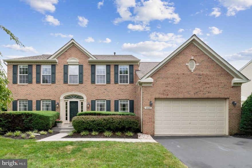 Rarely available in Stone Manor, this brick-front colonial has been lovingly cared for by original owners. With three finished levels and a flat backyard that backs to trees and open space, this property is a perfect fit for your family or family-to-be! Hardwood floors greet you as well as the now-indispensable private office. Kitchen has quartz counters and SS appliances, an island, and a bump-out/breakfast area lined with a wall of natural light. The comfy-cozy family room (with gas fireplace!) flows right from kitchen, and you can dine privately in the separate dining room.  Use the living room as a playroom or wine room or reading room. Step outside to a large patio and relax in your own hot tub! Back yard uniquely backs up to open space, giving you extra room for sports, etc. Upstairs, you'll find a large primary BR with a walk-in closet, as well as an accompanying primary bathroom with separate soaking tub and stand-up shower. Three good-sized bedrooms and a shared bath round out the upper level. On lower level, there’s plenty of finished rec space, a TV area, a half-bathroom, and an extra finished room to do with as you wish. There’s a bit of unfinished space as well, with sturdy storage racks that convey with sale. 2-car garage leading to mudroom and main-level laundry. Newer roof (2018) and HVAC (dual zone, 2019 and 2020) and water heater (2019)! Sidewalks and street lights and walking paths in a well-maintained, sought-after neighborhood of Eldersburg. Don't miss your chance - schedule your appointment before this one is gone!