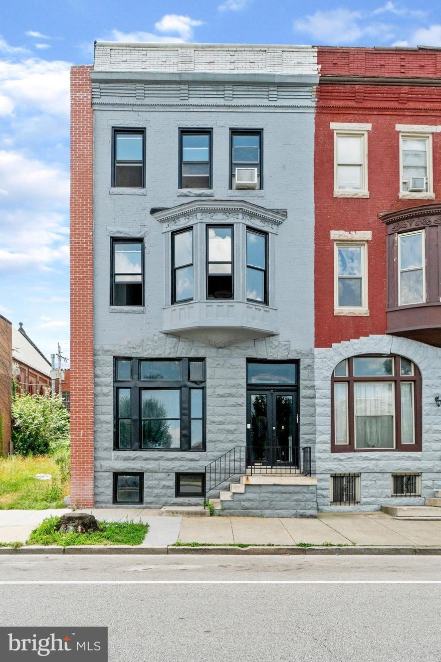 Check Out This Multi-Family Unit Rowhome in Bolton Hill! This 3 Unit Has Separate Meters With 2-Bedrooms In Each Unit, Complete with Living Room, Dining Room, Kitchen & Laundry. All Updated in 2018!