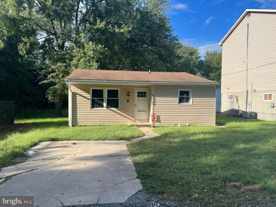 Welcome to this 2 bedroom, 1 bath home. This home offers an open floor plan with spacious living room. The kitchen and dining combo are spacious as well. Home can be configured to a 3 bedroom with ease. Located on a dead end street and the property has an additional lot that conveys. Home is in need of some work but a little sweat equity and this can be a gem in the 21219 zip code.