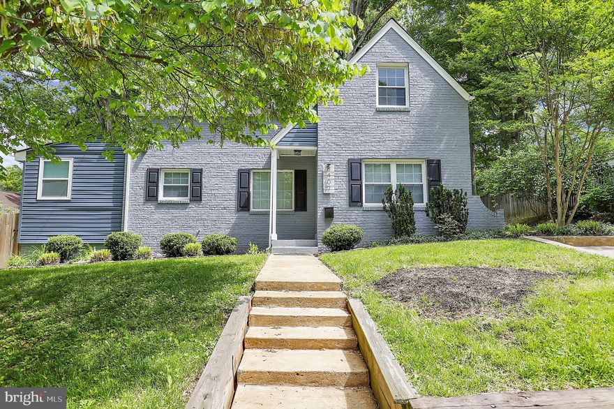 Welcome to this beautifully expanded and thoughtfully upgraded 4-bedroom, 3 full bath home in the heart of Silver Spring! Blending timeless charm with modern luxury, this home offers an exceptional combination of high-end finishes, functional living space, and an unbeatable close-in location.

The stunning renovated kitchen is truly the centerpiece of the home, featuring extensive custom cabinetry, quartz countertops, glass tile backsplash, soft-close cabinets, farmhouse sink, recessed lighting, large pantry, under-cabinet lighting, and premium LG stainless steel appliances including a Door-in-Door refrigerator, 5-burner gas stove, and dishwasher. Rich hardwood floors flow throughout the main and upper levels, while the inviting living room showcases a classic wood-burning fireplace with mantel and elegant dark hardwood flooring.

Upstairs you’ll find four spacious bedrooms, including a spectacular top-floor primary suite addition designed as a true private retreat. Enjoy heated floors, double vanities, soaking tub, multi-head Vigo glass shower, LED touch mirrors, Bluetooth-enabled speaker/fan/light system, remote-control blackout shades, walk-in closet with custom organizers, and private balcony deck access. The renovated hall bath also features heated floors and Bluetooth speakers for a spa-like experience.

The upper-level laundry room and versatile sitting area with stylish shiplap accent wall provide additional comfort and functionality. The finished walkout basement includes a full bath, office space, and flexible living area ideal for guests, work-from-home needs, or recreation.

Major system upgrades include newer roof, upgraded HVAC and furnace, updated plumbing and electrical, newer windows, new hot water heater element, and more. Additional highlights include custom metal bannisters and stair railings, ceiling fans, fenced rear yard, expansive patio with drainage improvements, two-tier deck with covered lower level, and storage shed with electric lawn equipment included.

Enjoy an incredible lifestyle location just moments from Sligo Creek Park’s wooded trails, Dale Drive Community Park, Nolte Park, Downtown Silver Spring, Kensington, Bethesda, the Forest Glen Metro, Purple Line access, shopping, dining, and convenient commuter routes into DC. This is a rare opportunity to own a truly move-in ready home with luxury finishes, modern updates, and exceptional indoor-outdoor living in one of Silver Spring’s most desirable neighborhoods.