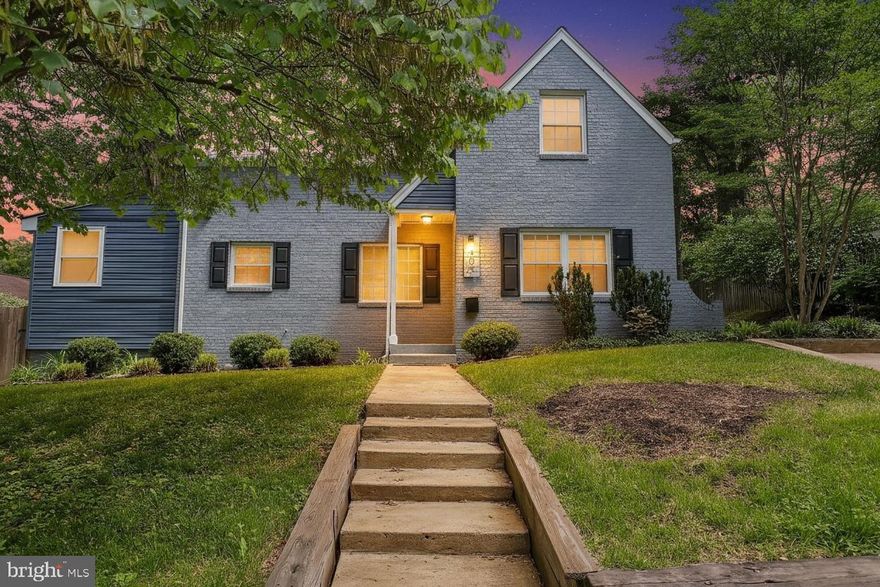 Welcome to this beautifully expanded and thoughtfully upgraded 4-bedroom, 3 full bath home in the heart of Silver Spring! Blending timeless charm with modern luxury, this home offers an exceptional combination of high-end finishes, functional living space, and an unbeatable close-in location.

The stunning renovated kitchen is truly the centerpiece of the home, featuring extensive custom cabinetry, quartz countertops, glass tile backsplash, soft-close cabinets, farmhouse sink, recessed lighting, large pantry, under-cabinet lighting, and premium LG stainless steel appliances including a Door-in-Door refrigerator, 5-burner gas stove, and dishwasher. Rich hardwood floors flow throughout the main and upper levels, while the inviting living room showcases a classic wood-burning fireplace with mantel and elegant dark hardwood flooring.

Upstairs you’ll find four spacious bedrooms, including a spectacular top-floor primary suite addition designed as a true private retreat. Enjoy heated floors, double vanities, soaking tub, multi-head Vigo glass shower, LED touch mirrors, Bluetooth-enabled speaker/fan/light system, remote-control blackout shades, walk-in closet with custom organizers, and private balcony deck access. The renovated hall bath also features heated floors and Bluetooth speakers for a spa-like experience.

The upper-level laundry room and versatile sitting area with stylish shiplap accent wall provide additional comfort and functionality. The finished walkout basement includes a full bath, office space, and flexible living area ideal for guests, work-from-home needs, or recreation.

Major system upgrades include newer roof, upgraded HVAC and furnace, updated plumbing and electrical, newer windows, new hot water heater element, and more. Additional highlights include custom metal bannisters and stair railings, ceiling fans, fenced rear yard, expansive patio with drainage improvements, two-tier deck with covered lower level, and storage shed with electric lawn equipment included.

Enjoy an incredible lifestyle location just moments from Sligo Creek Park’s wooded trails, Dale Drive Community Park, Nolte Park, Downtown Silver Spring, Kensington, Bethesda, the Forest Glen Metro, Purple Line access, shopping, dining, and convenient commuter routes into DC. This is a rare opportunity to own a truly move-in ready home with luxury finishes, modern updates, and exceptional indoor-outdoor living in one of Silver Spring’s most desirable neighborhoods.