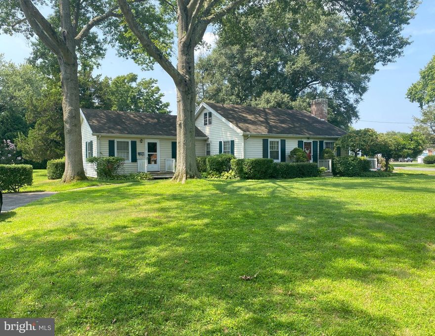 Ideally located ranch home with unlimited potential on corner lot with flexible floorplan. Home originally constructed with separate in-law apartment which offers attractive, rental potential (separate kitchen, outside entrances, electric meter, and driveway). Have your future tenant pay the lion's share of your mortgage. . . or locate mom/dad "next door" in the comfortable in-law suite . . . or convert the home to single family living. Attached apartment is comprised of living room, one bedroom with sizable walk-in closet, full bath, and eat-in kitchen. Enter the main home into formal living room with decorative fireplace, hardwoods and chair rail and on into formal dining room. Main home also contains two bedrooms (with third bedroom potential in spacious, walk-up attic) and one full, jack and jill bath along with comfortable den in rear of home. Breakfast room with bay window off main kitchen. Florida room with adjoining outside patio offers plenty of space for grilling and outdoor enjoyment.  Large, flat lot (.43 acres) includes extra lot extending backyard for your vegetable gardening or potential real estate developing. Three separate driveways (including one dedicated for apartment), attached one car garage, and adjoining workshop to delight the craftsman or hobbyist. Gas heat, central air and cooking (electric cooking in apartment).  Your creativity and sweat equity can bring out the full potential of this hidden gem. Property sold "as-is" to settle estate with immediate availability. Hurry before it's gone!