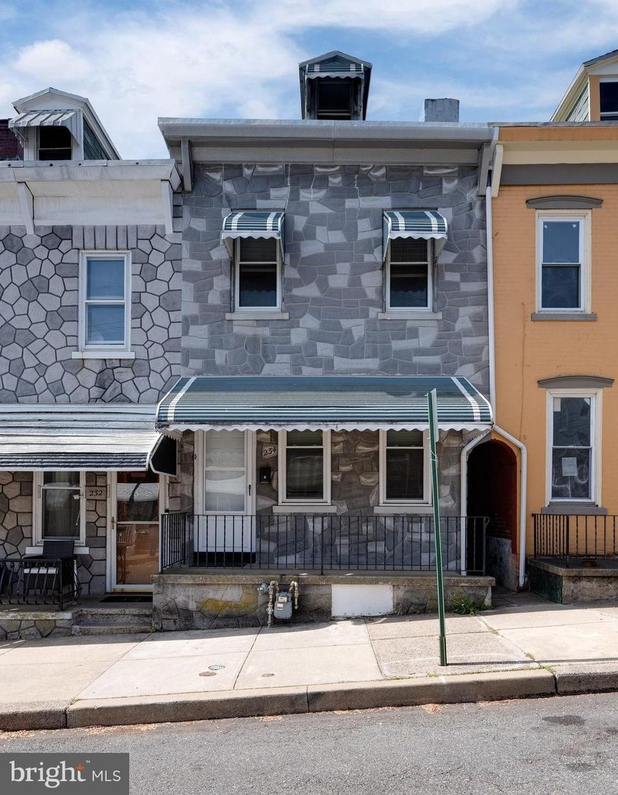 Do not wait to schedule your private showing of this adorable 4 bedroom home in the heart of West Reading, Wyomissing School District! This fully remodeled gem is walking distance from everything downtown West Reading has to offer, and is easy on/off the major highways for easy commute. Enter off of the covered front porch into the living room that offers laminate flooring that flows beautifully throughout. Make your way through the formal dining room to the 20 handle kitchen featuring subway tile backsplash, gas cooking, double stainless sink, updated lighting, and access to the mud room area and convenient main floor half bath with updated vanity and fixtures! The mudroom offers an exit door to the rear fenced yard and two off-street parking spaces. Back inside you can make your way to the second floor to discover 3 bedrooms, two with ceiling fans, and a full bathroom with new fixtures, vanity, shower/tub, commode, and lighting! A 4th and final bedroom can be found on the third floor that offers recessed LED lighting. The unfinished basement offers laundry hookups, the gas fueled furnace, and offers storage space. The home also offers new doors, all new lighting, and a fresh neutral pallet. Call today for your private showing of this incredible, move-in ready gem!