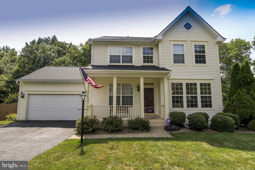 Beautiful home on private cul-de-sac backing to woods.  Granite counters, double oven.  Fully-finished basement w/ full bath and storage.  New roof, gutters w/guards, whole-home surge protector, and new HE HVAC with humidifier.  Relax on the secluded deck facing woods in the 6-person hot tub.  Commuter's dream: 5 minutes to PW Pkwy, 12 minutes to the first station on the VRE.