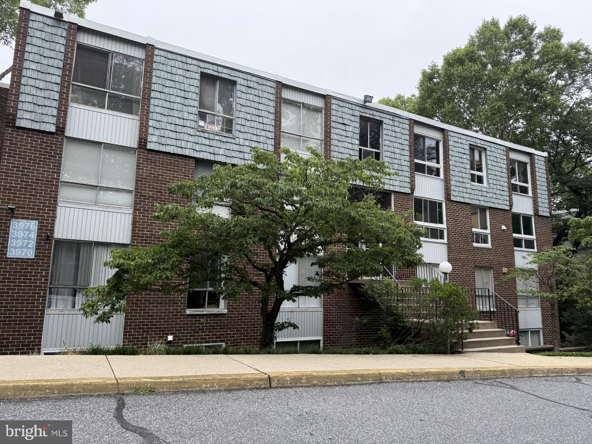 Patio level walkout condo w/access to green space, private covered patio, located at the back of development facing a wooded area. Property has large living area with ceramic tile floors throughout, in unit washer/dryer, master bedroom with full bath, recent updates. Condo fee covers all utilities inc pool. Sold AS IS. Tenant occupied but will be out by 9/15.