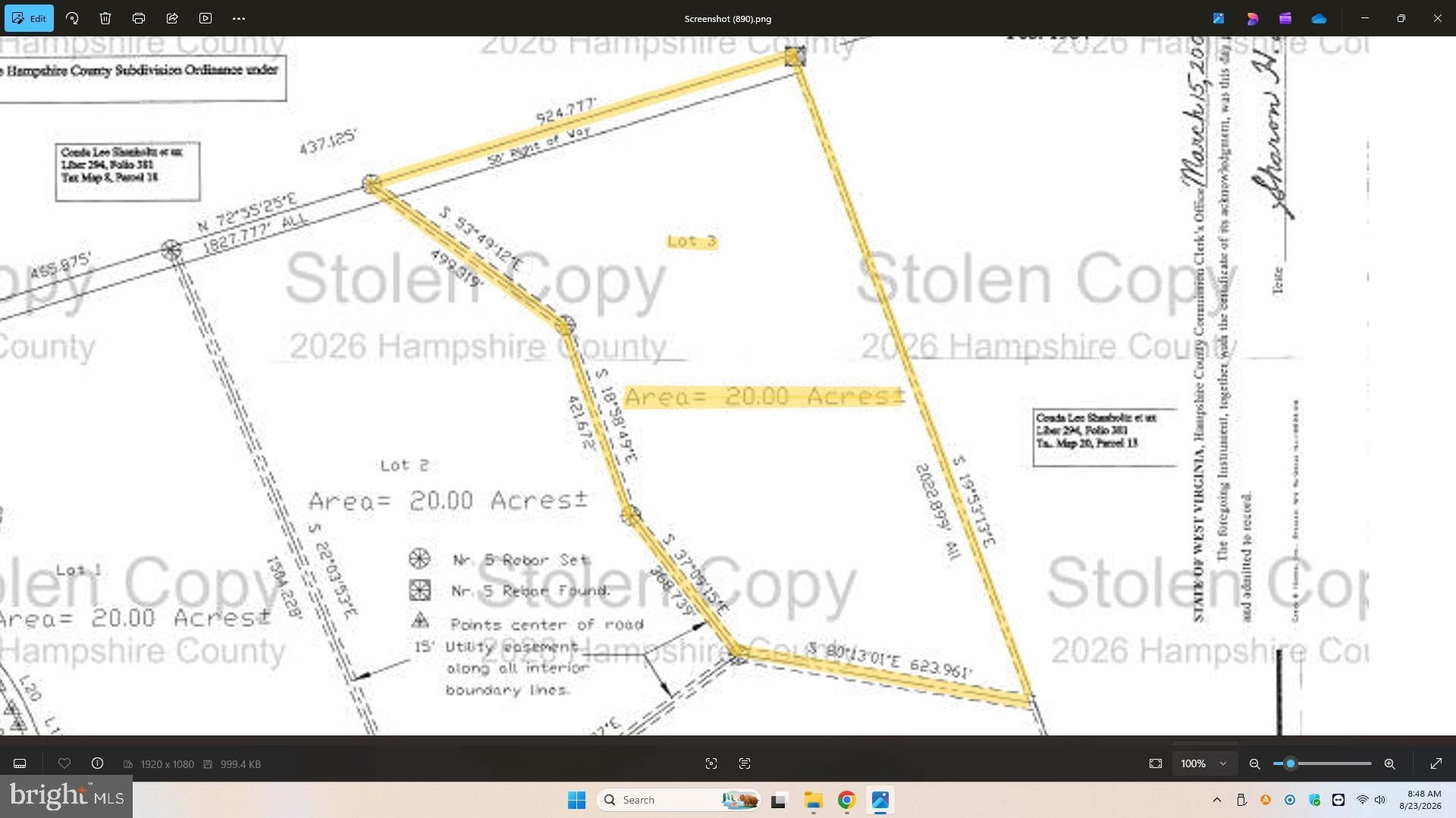 20 UNRESTRICTED ACRES