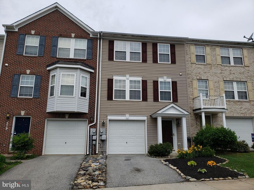 Nice clean unit just waiting for you.  Fenced backyard.    Kitchen features  a pantry, Island  and hardwood floors.  New Carpeting through out the rest of the home.  Master Bath  has double sinks, soaking tub and separate shower.  MBR with nice sized walk in closet.  Finished rooms in the Basement for extra living  space.  R/I for a Full Bath. 1 car garage.