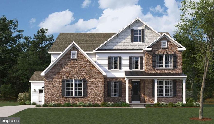 Welcome to this brand new construction home in Gaithersburg. Country meets luxury living on this sprawling 2.5 acre private homesite, with just over 4,600 sqft above grade, complete with a finished basement and 4 car garage. The Hampton features an extensive grand 2-story foyer, formal dinning room, tray ceilings, and fireplace. The chef's kitchen includes a double oven, stainless steel appliances and walk-in pantry. The walk out basement includes a finished rec room, bedroom and full bathroom. Price listed is for complete home, option to customize interior color package. September Move In *Photos not of actual home, and are of a similar model*