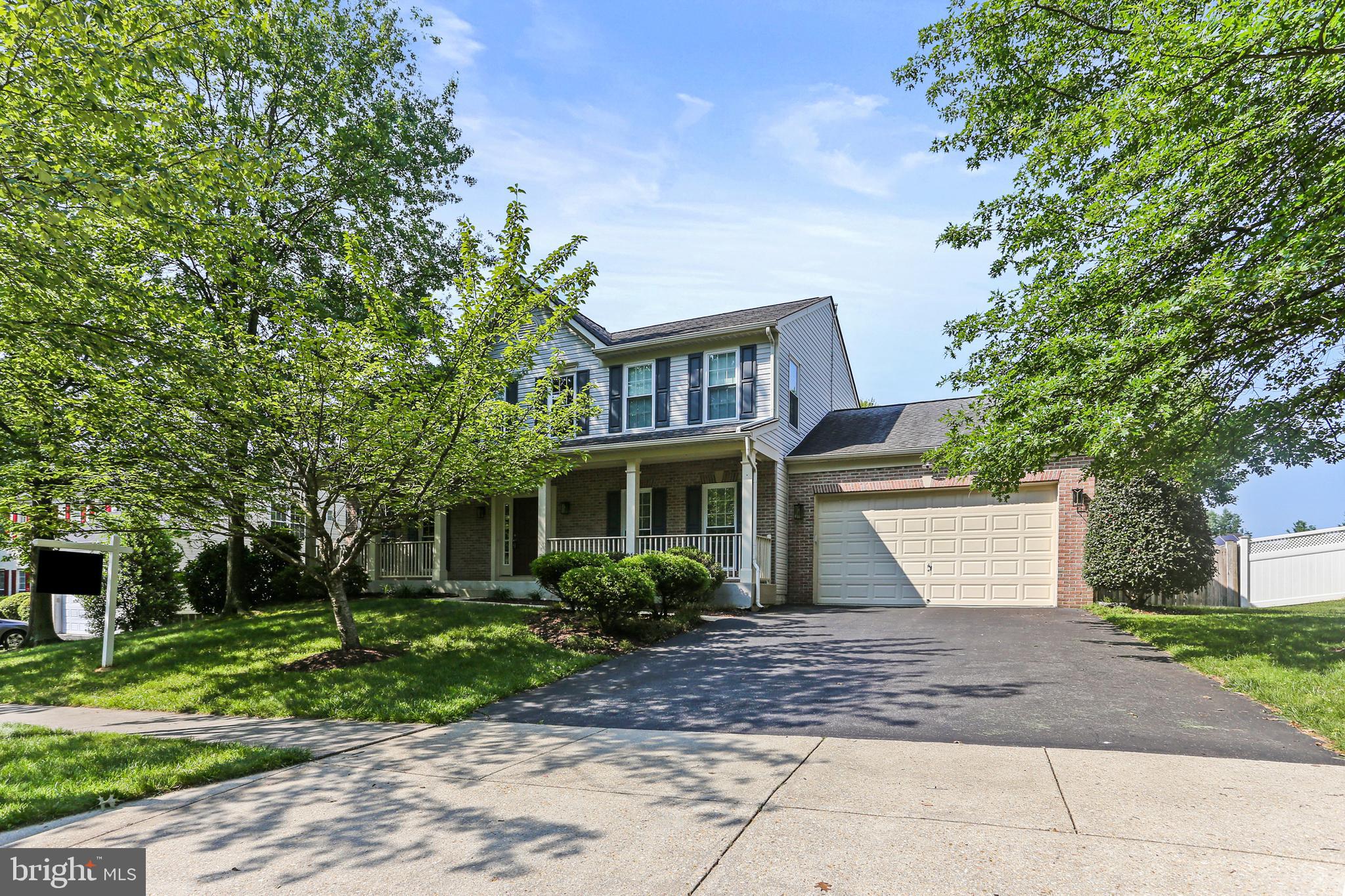 Welcome to this stunning 4 bedroom and 2.5 bath colonial nestled in the sought-after Saddlebrook West community of Bowie. Enjoy year-round relaxation in the sunroom addition off the kitchen, complete with a lofty 9ft ceiling and abundant natural light that filters throughout. The main level offers an office space, ideal for remote workers. Entertain family and friends from the formal dining room or living room with a stone fireplace. A convenient powder room rounds out the main level, perfect for guests. Retreat to the luxurious owner's suite upstairs which includes a walk-in closet and full bath. Three additional sun-filled bedrooms and a full bath completes the upstairs, offering ample space for comfortable living. The unfinished basement provides plenty of storage potential. Additional highlights include a covered front porch, deck overlooking a fenced backyard, and an attached 2-car garage. HOA amenities include a community swimming pool, 2 tennis courts with option for 2 pickleball courts, walking /bike path with workout stations, two playgrounds and an access point to the WB & A Trail. Don't miss the opportunity to make this exceptional property your new home!