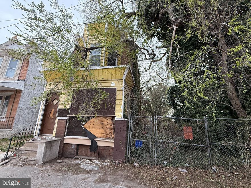 Unique chance to purchase a house and vacant lot side by side. 1441 and 1439 W Lycoming St are both for sale and ready to be brought back to life. 1441 W Lycoming is an approximately 1,114 sq ft house with 3 bedrooms and one full bath and hardwood floors throughout the house. 1439 W Lycoming is wider than average lot at 18 feet wide by 76 feet deep, for a total of approximately 1,379 sq ft, and is zoned RSA5 for single family. The lot is fully fenced in and attached to 1441 W Lycoming's yard. Price includes both 1441 & 1439 W Lycoming. Must be sold together.