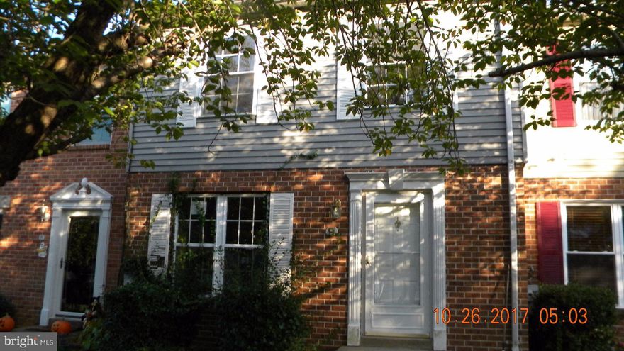 3 Bedroom town home with finished walkout basement.  Deck off the kitchen level backyard.  Nice starter opportunity  In need of  tlc. Easy access to shopping, restaurants.