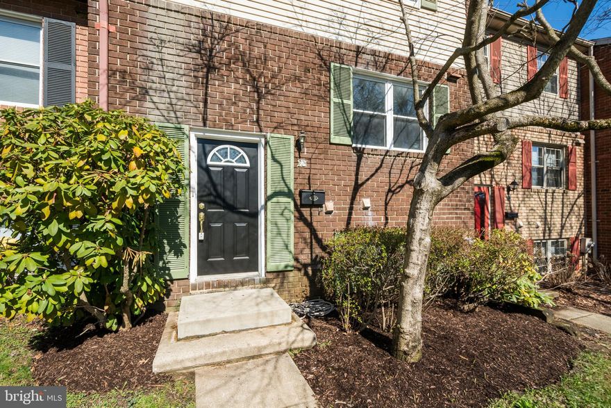 Nicely updated split foyer townhome in convenient Queen Anne Village in Owings Mills.  New appliances -flooring, lighting fixtures.  Freshly painted.  Hardwoods under newly installed carpet on stairs and entire bedroom level.  Large living room/dining room with eat in kitchen.  Convenient to Reisterstown Rd.,  grocery stores, and Foundry Row.     Large family room and laundry in lower level.  Walkout to patio.   Move right in..... this home is ready for you.