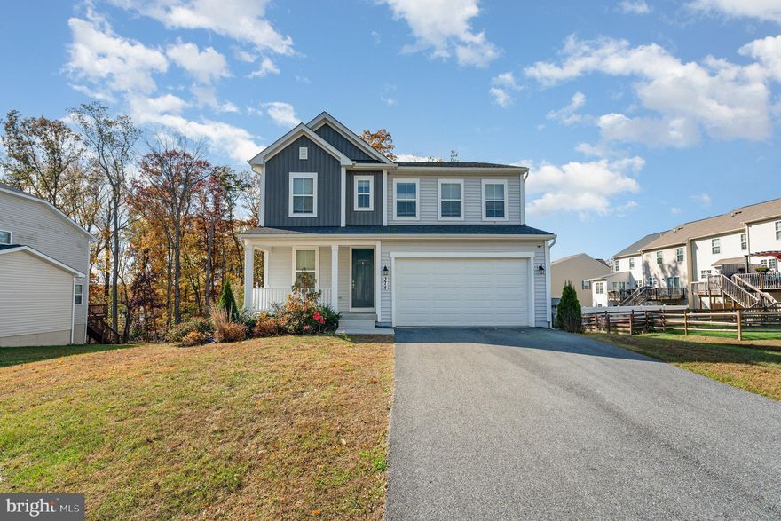 Great New Holiday Price. This almost New(2022) beautiful Colonial located in the popular Chesapeake Bay Club Neighborhood. Offering 3 nice size Bedrooms, 2 1/2 Baths with a 2nd Floor Family & Laundry Rooms. The Kitchen is upgraded with granite Counter Tops & stainless steel Appliances. The full unfinished Basement provides the potential for additional Living Space with rough-in Plumbing & a nice walk-out Outside Entrance. Enjoy sitting on your upgraded composite Deck in your semi-private Setting. Don't miss your opportunity to purchase this great House, schedule your Showing now.