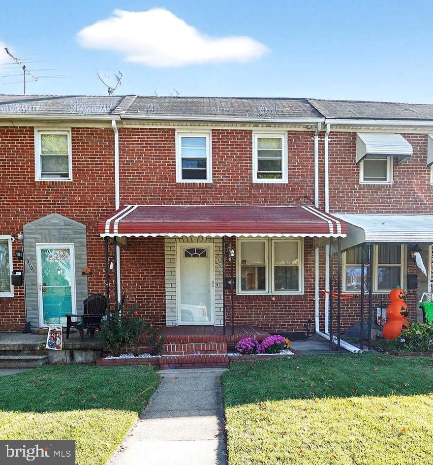 Sunny , Bright & Beautiful!  This 2 bedroom home with 2 full baths is well maintained, recently renovated and move-in ready!  Featuring an addition on the main level for a large kitchen, new floors, the entire home has been repainted.  The HVAC was replaced 3 years ago and the water heater is a year old. The updated kitchen has a door that opens to a fenced in rear yard.  Home has a lead free certificate.  Located on a quiet street next to Grey Manor Park and less than a mile from bus stops and shopping.  Come and see your new home today, this one won't last long!