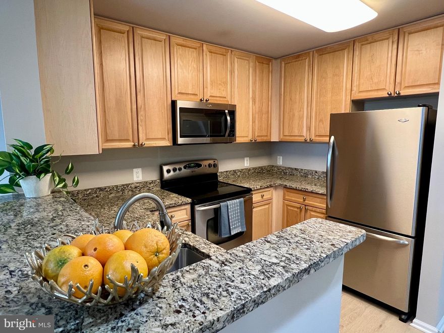 Nestled in the prestigious Sterling at the Metro, this exquisite 1BR/1BA condo (822 sq. ft.) offers a harmonious blend of comfort and high-end urban living. Experience an open-concept layout filled with natural light, featuring a gourmet kitchen with built-in appliances and a serene primary suite with a spa-like bath and walk-in closet. Enjoy your morning coffee on the private balcony or take advantage of the building’s premier amenities, including a concierge, fitness center, outdoor pool, and club room. Located in the highly sought-after Walter Johnson HS cluster and just a 3-minute stroll to the North Bethesda Metro, Pike & Rose, and premier dining—this is more than a home; it’s a lifestyle embraced.