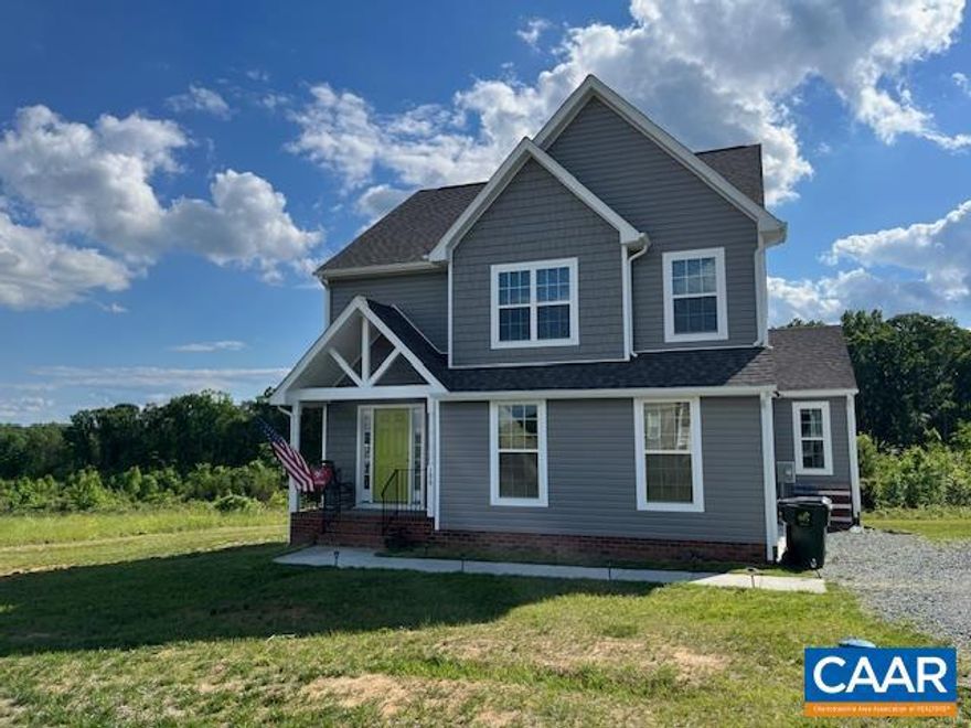 This one-year-old home has 4 bedrooms and 2.5 baths. On the main level a large open living space connects the kitchen, dining space, and great room. The kitchen has a large island, stainless steel appliances, glass top stove, and a pantry. Upstairs is the primary bedroom with a connected bathroom and a walk-in closet. There are also three additional bedrooms, a full bath, and laundry room upstairs. Outside you will enjoy wonderful backyard views from the rear deck! Two-car garage with entry on side of the home. Satellite internet, with Firefly coming soon.   There is a $45 application fee (credit 650+, income 3x monthly rent). We also do rental history background checks and employment verification.