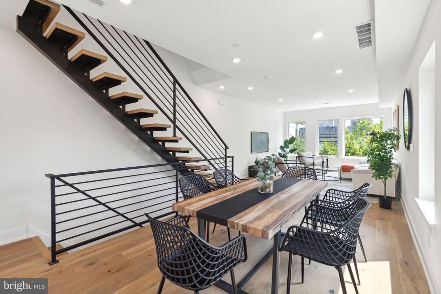 Welcome to The Waverly! This boutique condominium building offers the epitome of luxury and convenience, boasting high-end finishes and thoughtful design throughout. Situated on a quiet, tree lined street in the highly desirable Rittenhouse Square neighborhood & Greenfield Catchment, these condos are in a perfect location. Enter through your private entrance to Unit 2, offering 2 bedrooms, 2 bathrooms, tons of natural light and a spacious open concept living area that flows into the kitchen and dining space. The kitchen boasts white cabinetry and a large island with waterfall countertop, perfect for barstool seating. The living floor offers a large dining space, and oversized living room with tons of natural light flowing into both spaces. Make your way upstairs on the floating staircase to find both bedrooms, each with ample closet space, and 2 full bathrooms. The stunning primary suite features a fully tiled en suite bathroom. This unit is complete with a rooftop deck with the most amazing center city views! In close proximity to Sabrina's Cafe, Wawa, City Fitness, Pub & Kitchen, Ultimo Coffee and in walking distance to Rittenhouse Square, this location can not be beat! Complete with a 10-year tax abatement, don't miss out on this amazing opportunity to live in Rittenhouse and schedule your showing today!