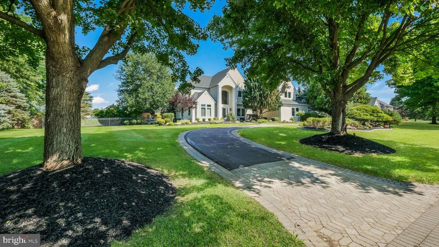 Wow.... here's the property you've been waiting for!  Stunning 4-5 Bedroom home with 4 Baths plus an incredible Pool and Pool house/Cabana which includes a Sauna and full Bath.  As you enter, you are greeted by an open concept floor plan that blends indoor and outdoor living. The traditional Living Room on your left leads to the Dining Room, which naturally leads to the Kitchen, the heart of the home. You’ll find an abundant amount of counter space and cabinetry, gas cooking, built-in refrigerator and double wall oven, pantry, a planning desk to help keep you organized, an island breakfast bar for the simpler meals as well as an Eat-In area. The adjoining Family Room flows from the Kitchen and has a spectacular view of the backyard and pool with a wall of windows flooding the space with natural light, soaring vaulted ceilings with skylights and a gas fireplace as well as a back staircase to the second floor. The Sun Room/Florida Room, situated at the end of the home, is a wonderfully private spot with opportunities to stargaze, birdwatch or embrace the peaceful tranquility. There's also a perfectly sized Home Office and a full bath on this floor (originally built as a 5th bedroom) offering a first floor Bedroom and Bath if preferred. The second floor showcases a Primary Bedroom Suite with a balcony overlooking the backyard and extended views of the preserved Open Space. This Suite offers a tray ceiling, spacious walk-in closet and En Suite Bath with double sinks, tiled shower, jetted tub (with more backyard views) and separate water closet.  The second Bedroom has an En Suite Bath and fun fact...a laundry chute!  Travel down the open hallway (which overlooks the Family Room and shares the view to the backyard) to the cozy third Bedroom with oversized closet and spacious fourth Bedroom with another walk-in closet.  There's a full Bath located here with a tub/shower set up and another laundry chute. Heading downstairs, an unfinished basement provides plenty of storage, or an opportunity to create something that speaks to you (with a roughed in fireplace).  And now for the outside...your very own personal paradise! The entertaining is easy with your choice of patio areas extending from the house and all around the pool.  Do you want a sunny or shady spot?  Ready for grilling and dining or just want to hang and relax? The generously sized pool is stunningly situated with the backdrop of preserved Open Space and has a waterfall cascading over rocks into the pool, as well as a spa nicely situated alongside which also has water spilling into the pool. Incredible! For added convenience and comfort, the pool house, just steps away, offers just what you would hope for...a half bath on one end, a sauna and shower on the other end and a room for entertaining in between! The outside environment compliments the home with naturally lush landscaping, flowering trees and shrubs and is a gardener's delight without being overwhelming. Don't miss the over-sized three car Garage providing plenty of space for your cars with room to spare. This home has been meticulously maintained by the original owner and pride of ownership is evident. Located minutes from Doylestown Boro, this gem of a neighborhood is one of the favorites of the locals, offering minimal street traffic, walking paths connecting to the Boro, Pine Run Reservoir (with sports fields and playground), Del Val University, and just a short car ride to Central Bucks Elementary, Middle and High School's (conveniently located all next to each other), as well as Peace Valley Park/Lake Galena. Experience the “Best Small Town Cultural Scene'' of Doylestown Boro and take advantage of the central location to commuter roads/trains, nationally recognized Doylestown Hospital, award winning Central Bucks School District, Bucks County Courthouse and the many museums, cultural festivals and local shopping it has to offer. You're not just buying a home, you're buying a Lifestyle....A must see home!