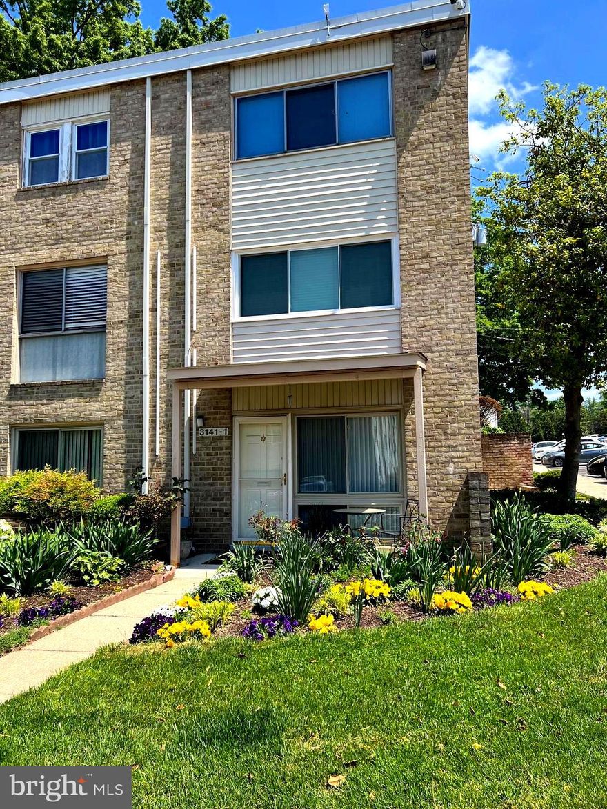 Why rent when you can buy this... Sun-Filled CORNER Unit - Featuring a Spacious 1-bedroom condo with a walk-in closet and additional closets along the hallway with sliding mirror doors.  New HVAC and Appliances. Situated in the amazing suburban city of Kensington with a POOL.  Just North of Bethesda/Chevy Chase, and 20 minutes from the Washington, D.C. line. Ample Visitor Parking plus Your Own Assigned parking space #111 at your front doorstep, extra storage, easy access to the Wheaton Metro (red line), and a bus stops.  A Walkability Factor of 100%  walking distance to Costco, Giant, Starbucks & Westfield Shopping Center, Restaurants, and Schools. The community offers a pool and playground area. This is a great starter home or investment with long-term equity growth.  Low Condo Fee of $408.00 includes Water & Gas. Come see it Today.