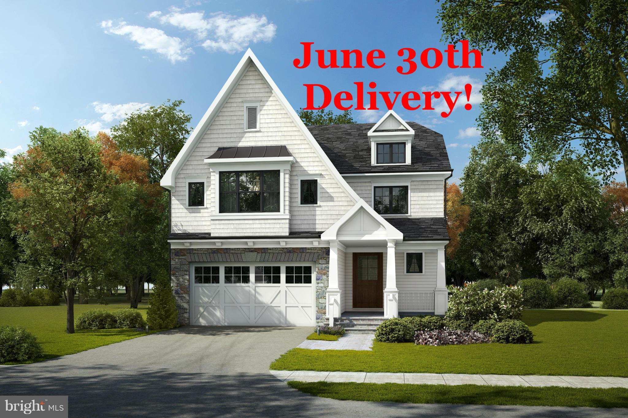 GORGEOUS NEW BUILD IN SOUGHT AFTR BRADLEY HILLS, JUST 2 BLKS FR BETHESDA ROW! JUNE 30 DELIVERY; 5BR,4.5BA, OPEN FLR PLAN, LUX FINISHES, GOURMET KITC, STONE COUNTERTOPS, COFFERED CEILINGS, FAB FAM RM LEADING TO COVERED PORCH & AMAZING YARD. MSTR SUITE W/SPA-LIKE BATH. MUD RM, INCREDIBLE TRIM PKG, 2 CAR GAR. LOW MAINTENANCE LIVING, NO CAR NEEDED & BEST VALUE IN DWTWN BETHESDA!