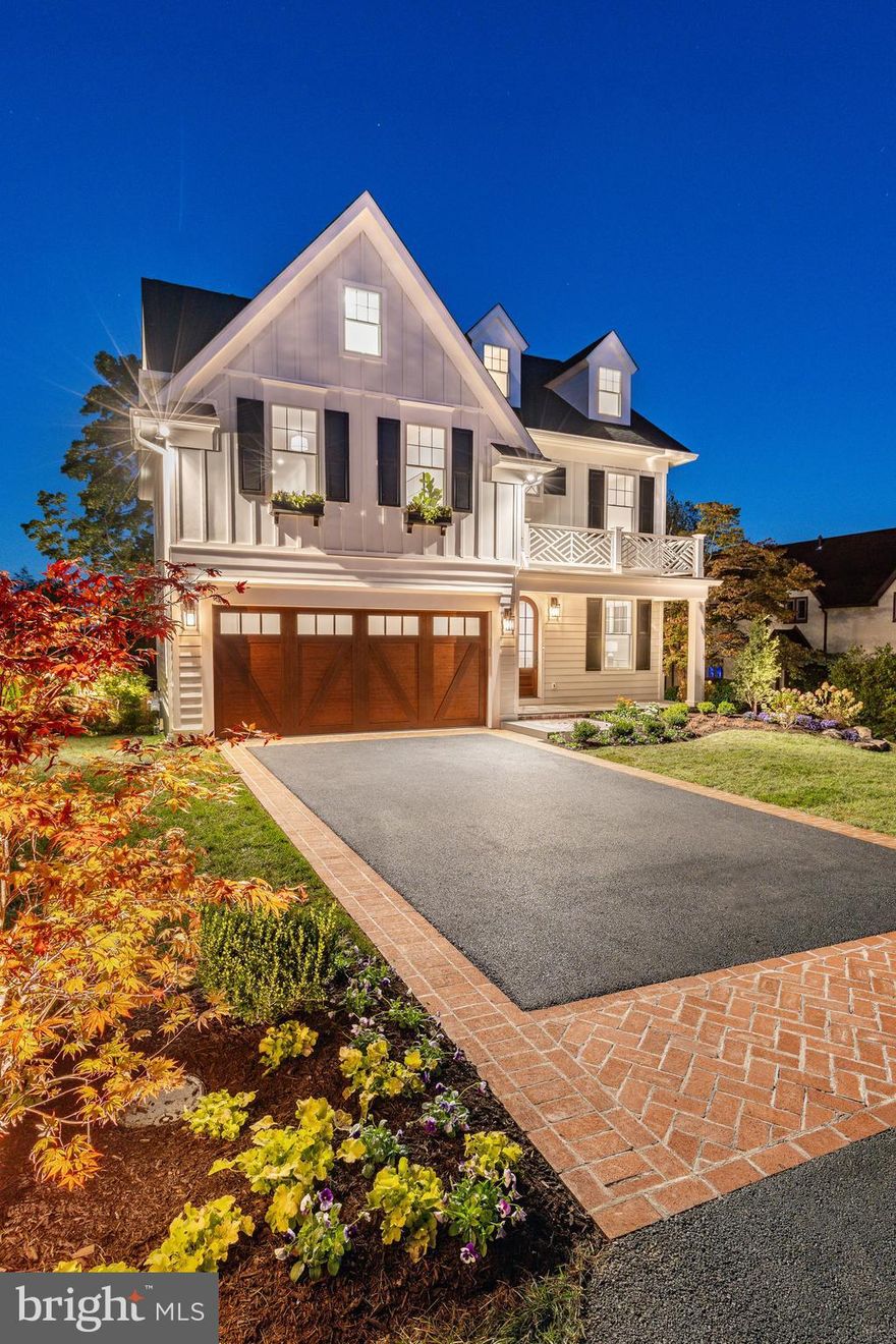 Brand new construction nestled on a quaint tree-lined street just steps from the Wayne train station, White Dog Café and all the other wonderful features of downtown Wayne! This home is the embodiment of luxury living.  Situated in the award-winning Radnor School District, this custom home was built by an interior designer experienced in working with sophisticated clients.  Every inch strikes a balance between beauty, custom details and functionality.  Showcasing 9'-10' ceiling heights throughout, white oak premium hardwood floors, custom millwork throughout all four floors, custom inset cabinets, designer light fixtures, quartz countertops, custom tile, Kohler plumbing fixtures, SubZero/Wolf kitchen appliances, quartz slab backsplash and a separate butler pantry with pocket door, you will be enveloped in the best of mainline living. This home is flooded in light on all floors through Pella Lifestyle windows.  The fully finished daylight basement with 9'-10' ceilings and a full bath can become the gym you've always dreamed of or additional living space.  The third floor offers two oversize rooms and a full bath with spectacular views of downtown Wayne.  These oversize rooms would make wonderful guest quarters, space for a nanny, offices and/or a gym.  A breathtaking exterior, custom landscaping with lighting and whitewashed brick walkways invite you in and greet you from the minute you pull up to when you walk out the door to dinner!  THIS IS CITY LIVING ON THE BEAUTIFUL MAINLINE! The 24' x 10' deck welcomes you to relax in the back of your home and offers ample space for entertaining.  No HOA fees.  Two year builder warranty.