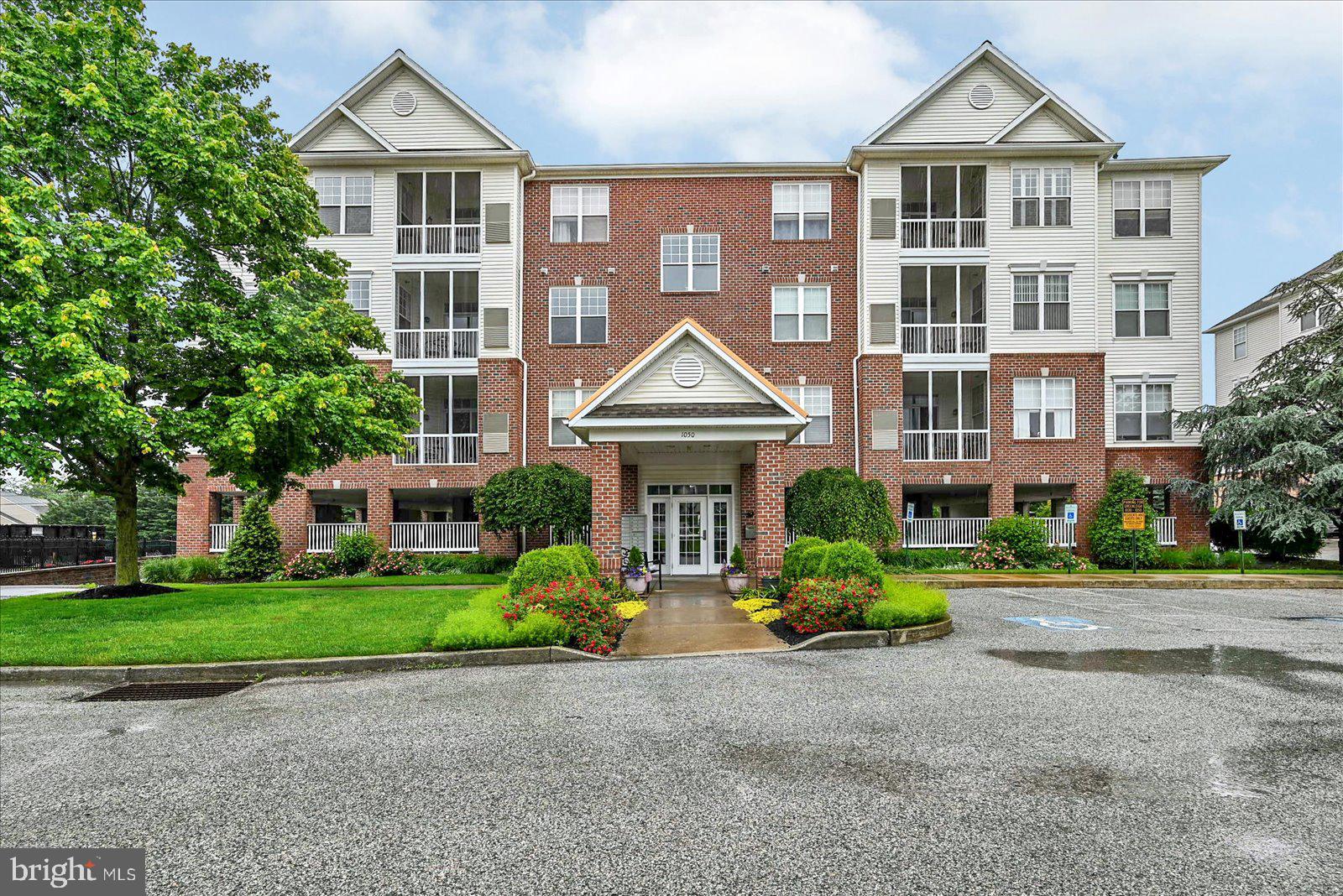 Beautiful and Immaculate Condominium at Top Level, with Vaulted Ceilings, Move In Ready! This Gorgeous Condo is in the luxurious Regent's Glen 55+ community; situated right across from the golf course in the front and the amazing Rail trail right out the back! This top floor move-in ready condo offers views of the nearby York County Rail Trail. Featuring 9' ceilings with 2 bedrooms and 2 full bathrooms. There is a New HVAC, Furnace, Dishwasher, and Washer and Dryer! As you enter, you will be greeted by a nice size foyer and the large formal dining room as well as the family room with a spacious and tranquil balcony overlooking the Rail Trail. Main Bedroom Suite is off to the left which is meticulous, generous in space, and has a large bathroom and walk-in closet. On the other side of this amazing condo is the Kitchen, equipped with a large island, eat-in nook, and it open to a private living room. The kitchen leads to the hallway where you will find the 2nd full bath, the 2nd bedroom, and the laundry room. This Condo is AMAZING! There is an Optional Regent's Glen membership that can be purchased which offers many amenities, with a Golf Course, Driving Range, Fitness Center, Outdoor Swimming Pool and more! Call Today to schedule your showing of this Beautiful Condo.