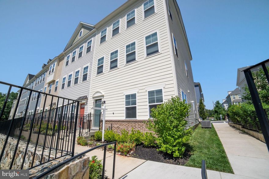 This the gorgeous and spacious Camden II Model, A End Unit TH is at  a quite setting community. An abundance of light flows the dining room and living room with open concept design shining on the hardwood laminate floors. Relax and unwind in the luxurious owner's suite on the upper level which offers a Master Bath upgraded with Quartz Counters. Also included on the upper level are two spacious bedrooms and a full bathroom plus a convenient laundry area. The lower level has been finished with a 4th Bedroom and Full Bath.  Easy access to shopping, dining varieties, entertaining  and a major hospital nearby. It's the perfect home in the best place and its ready for you now!