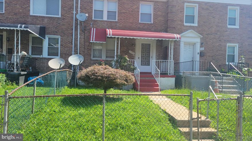 PRICE REDUCTION ----Welcome to Your Charming City Retreat! 
Tucked away in the heart of Baltimore City, this delightful hidden gem on the second level is bursting with charm and comfort! Step into a cozy 2-bedroom haven with a sparkling full bath, perfect for enjoying a peaceful and stylish lifestyle. Enjoy the fresh updates throughout, designed to blend modern living with cozy vibes. Whether you're sipping coffee on the spacious front porch or chatting with a friend, this home offers extra room to live, laugh, and unwind. This sweet spot is already turning heads—come see what all the buzz is about! Schedule your tour today and make this adorable space yours!