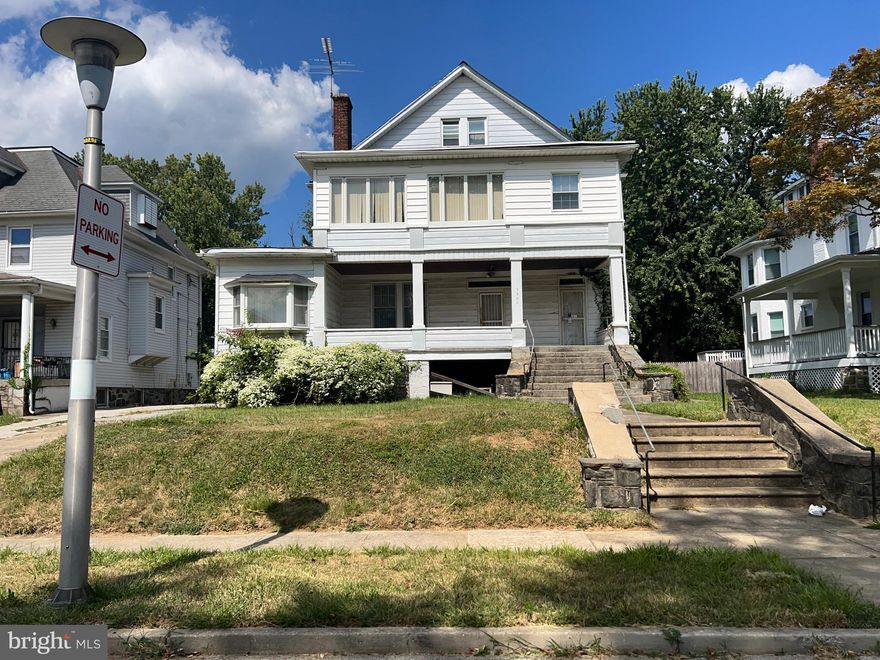 ***OFFER DEADLINE SEPTEMBER 9TH @ 5PM***

📍 3806 Dorchester Rd, Baltimore, MD 21215 ; Take a look at 3809 Dorchester Rd, Baltimore, MD 21215 as a feasible comp and imagine all the possibilities of 3806. 

Size: 4,050 sq. ft.

Layout: 3 levels + unfinished basement (with toilet only)

Each Level: 3 bedrooms, 1 kitchen, 1 bathroom

Additional Features: One level with screened-in porch, detached 2-car garage at rear

This property was previously used as transitional housing, with tenants on short-term leases.

Investor Highlights:

ARV: Estimated between $450K – $635K if converted back into a traditional home

Cash Flow Potential: Over $6K/month if maintained as a multi-tenant rental

List Price: $200K or best offer