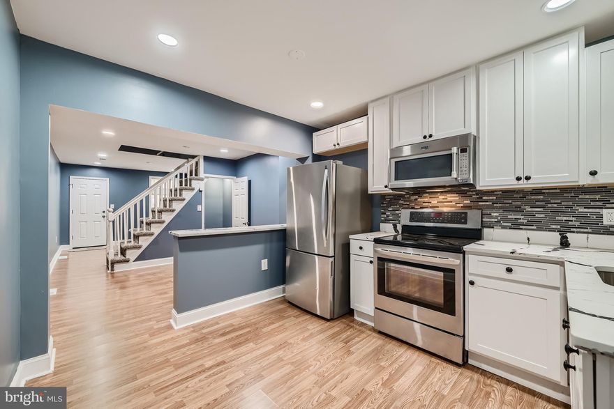 ABSOLUTELY BEAUTIFUL AND COMPLETELY REMODELED  FROM TOP TO BOTTOM! This Gorgeous updated 3 bedroom, 2 full  bath home is truly move-in ready. Featuring modern finishes like granite counters, stainless steel appliances, new floors  and fresh systems, and thoughtful upgrades throughout, this property offers the perfect blend of style, comfort, and functionality.
The interior has been fully renovated, providing a bright and welcoming living space with contemporary design elements. Every detail has been addressed, making this an ideal option for homeowners or investors alike.
Located in a convenient Baltimore City location with easy access to major routes, downtown, and local amenities. A Use & Occupancy permit is in hand.
Schedule your showing today and see the value of a fully renovated home ready for immediate occupancy.
Ground rent owner has been unable to be located so buyers title company to verify is GR exists.