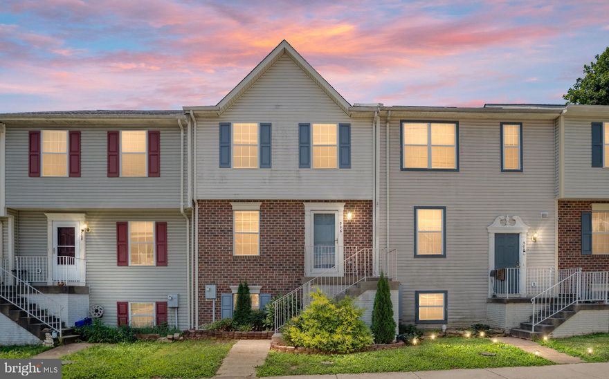 Welcome to 506 Mews Ct, Stafford, VA — a beautifully maintained and upgraded townhome offering space, comfort, and unbeatable convenience! This spacious 4-bedroom, 3.5-bath home is ideally situated just half a mile from Quantico Marine Corps Base, and within a mile of Stafford Marketplace—putting shopping, dining, and daily essentials just a short walk or quick drive away. You’re also conveniently close to major commuter routes, including I-95, the bus station, and other key connections for easy travel throughout the region. Inside, the home features an open layout with hardwood floors, new carpet and updated lighting and ceiling fans in every room throughout. The fully finished, walk-up basement includes a spacious living room, a separate family room, and additional storage space, making it ideal for guests, recreation, or a potential home office. Recent system updates provide peace of mind, including a 4-year-old hot water heater, 5-year-old HVAC, and a roof that’s just 4–5 years old. The HOA includes trash service, snow removal, and access to a community pool, offering extra convenience and value. If you’re looking for a turn-key property in a prime location with easy access to shopping, transit, and base access, 506 Mews Ct is ready to welcome you home. This is the one!